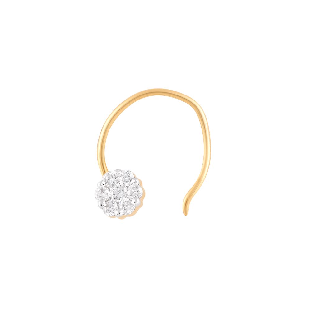 Classic Diamond Nose Pin-All Jewellery-ONP23017-D300R0B