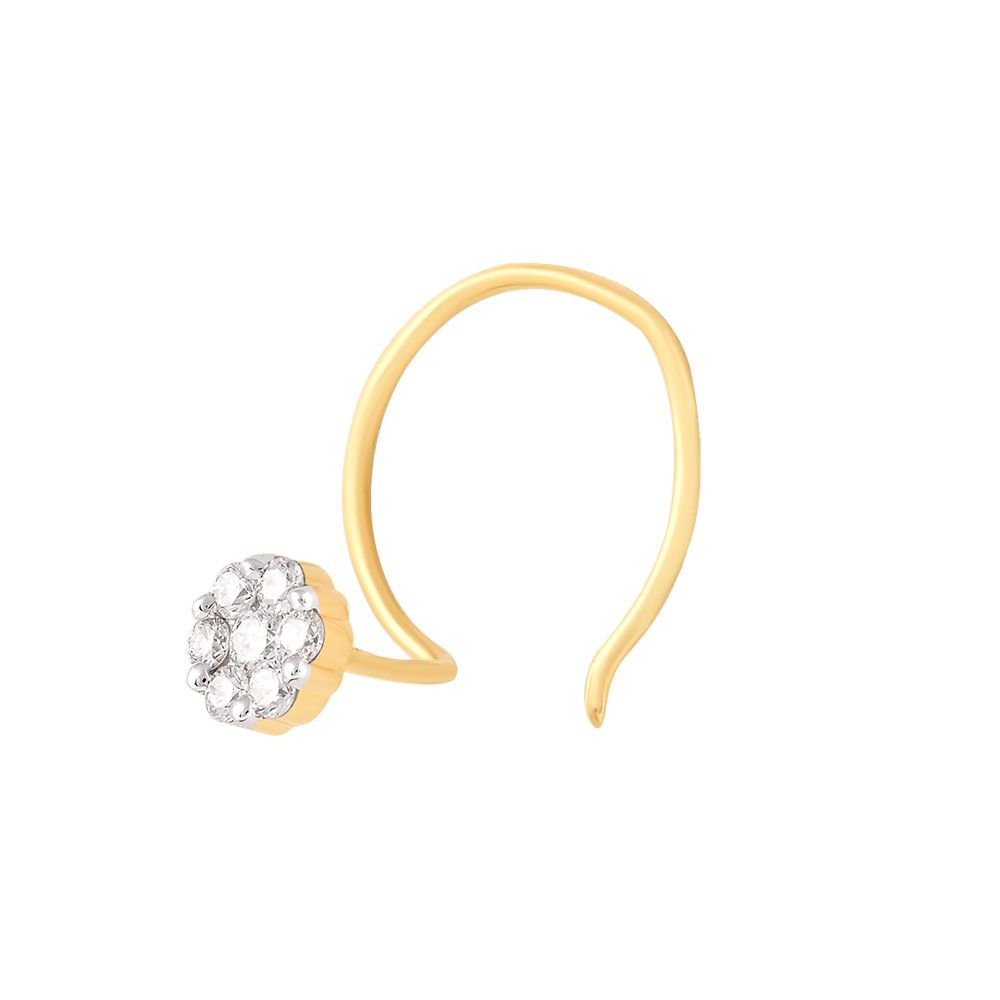 Classic Diamond Nose Pin-All Jewellery-ONP23017-D300R0B