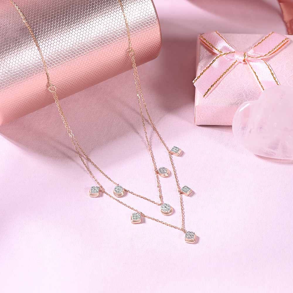 Timeless Finish Elegance Multi-Layer Necklace-Necklaces-BNK26C02-D400X1C