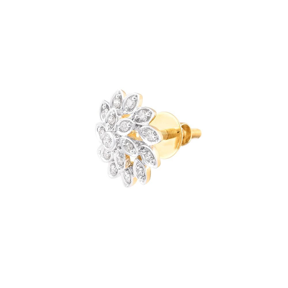 Classic Floral Diamond Pendant Set-All Jewellery-OSP24E25-D400R0C