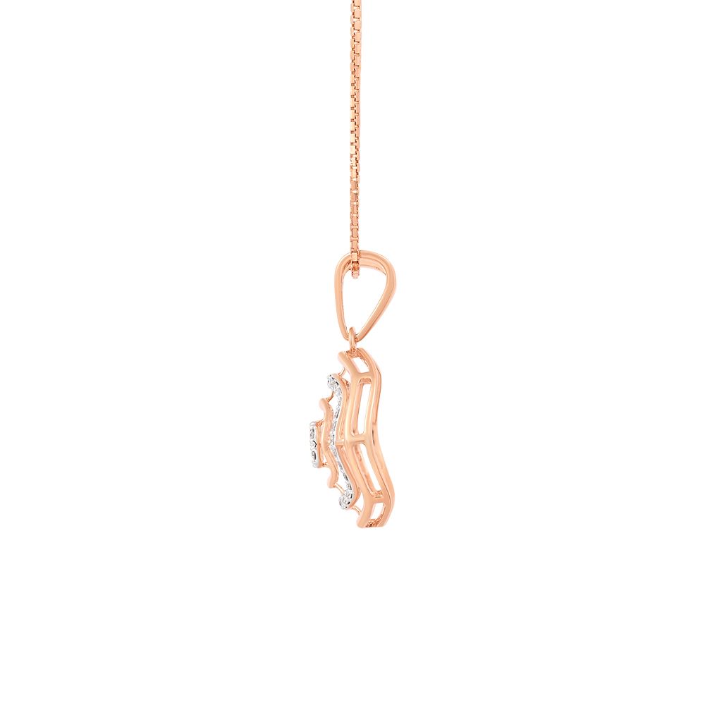 Glimmering Round Diamond Pendant Set-All Jewellery-OSP24E26-D400X0C