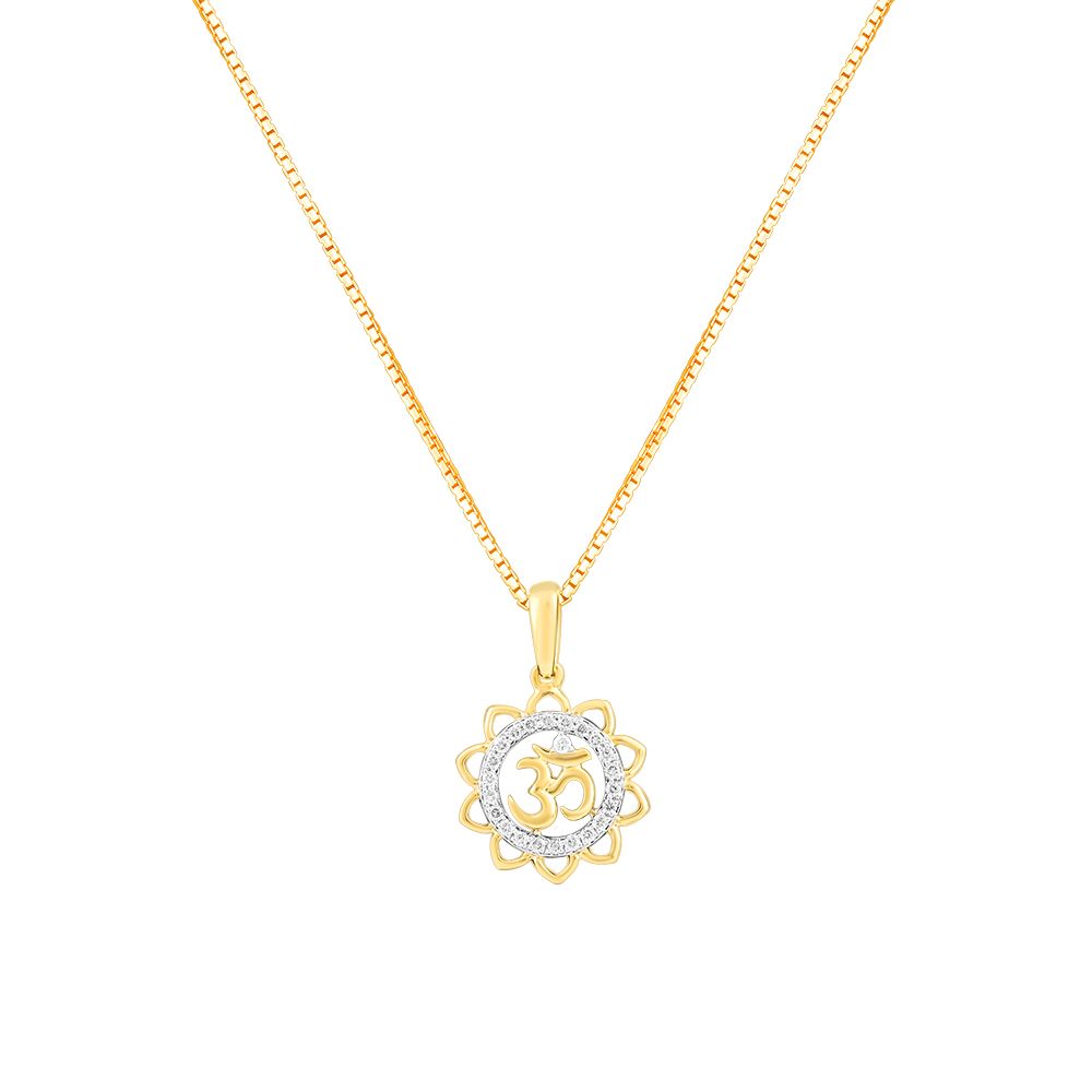 Buy Radiant Om Diamond Pendant OPD24G02-D900R0C Online at