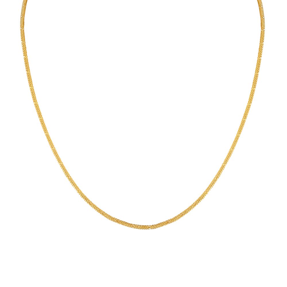 Glorious Yellow Gold Chain-Gold-GCH24Y22