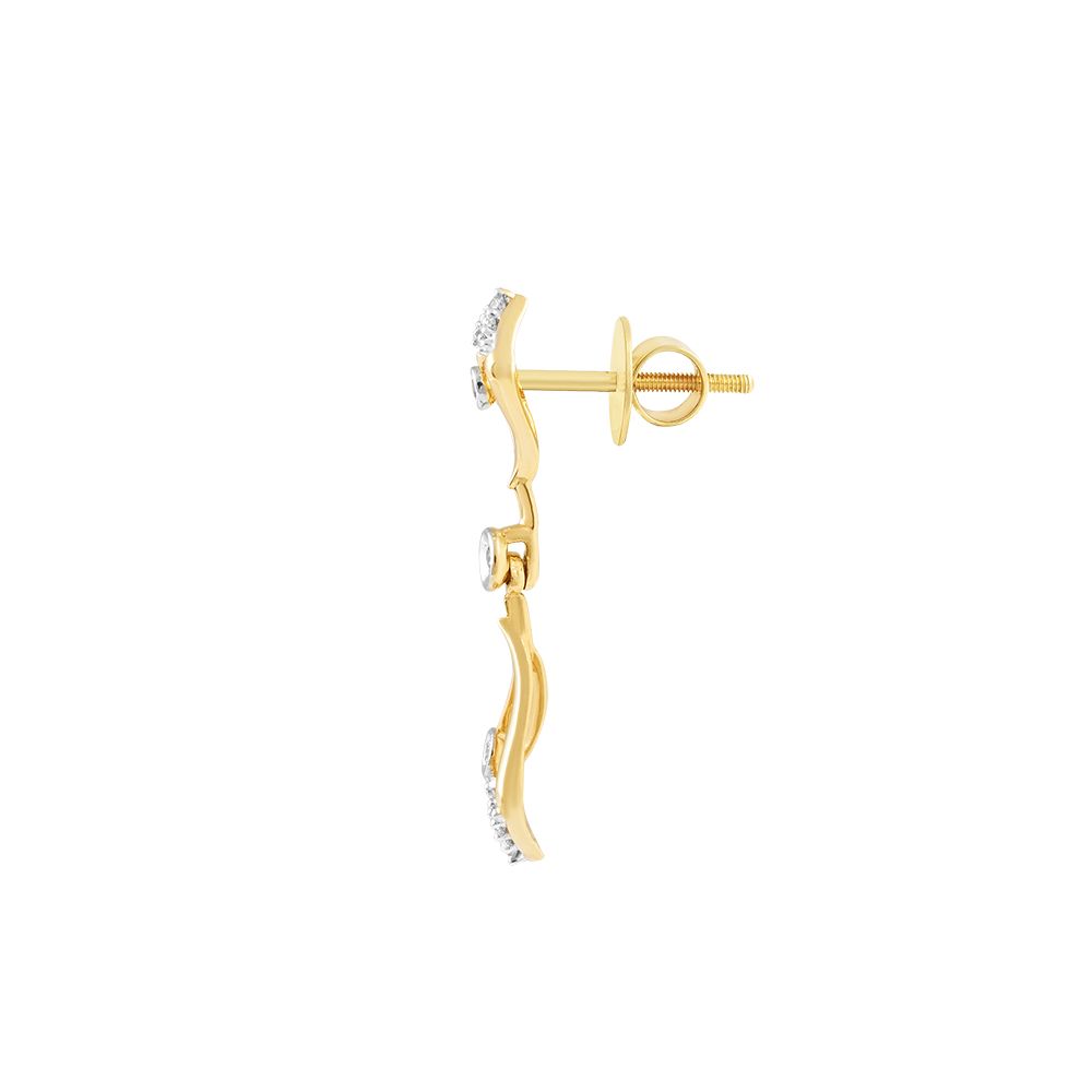 Geometric Gaze Astra Diamond Necklace Set-Diamond-ANS25A01-D900R0C