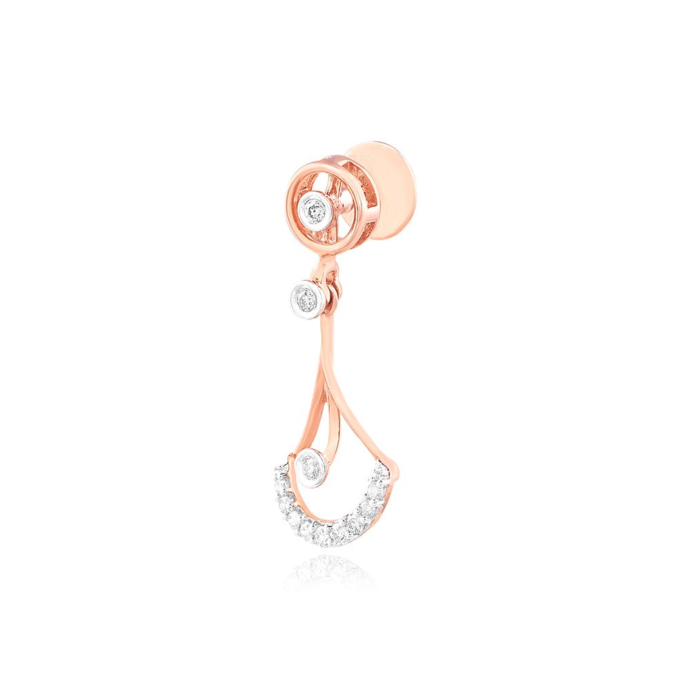 Statement Diamond Astra Earrings-Earrings-ASE25A02-D900X1B