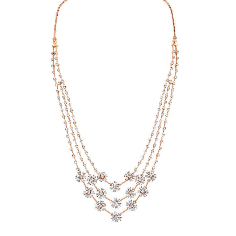 Brilliant Nakshatra Design Astra Diamond Necklace Set-All Jewellery-ANS24A12-D900X0C