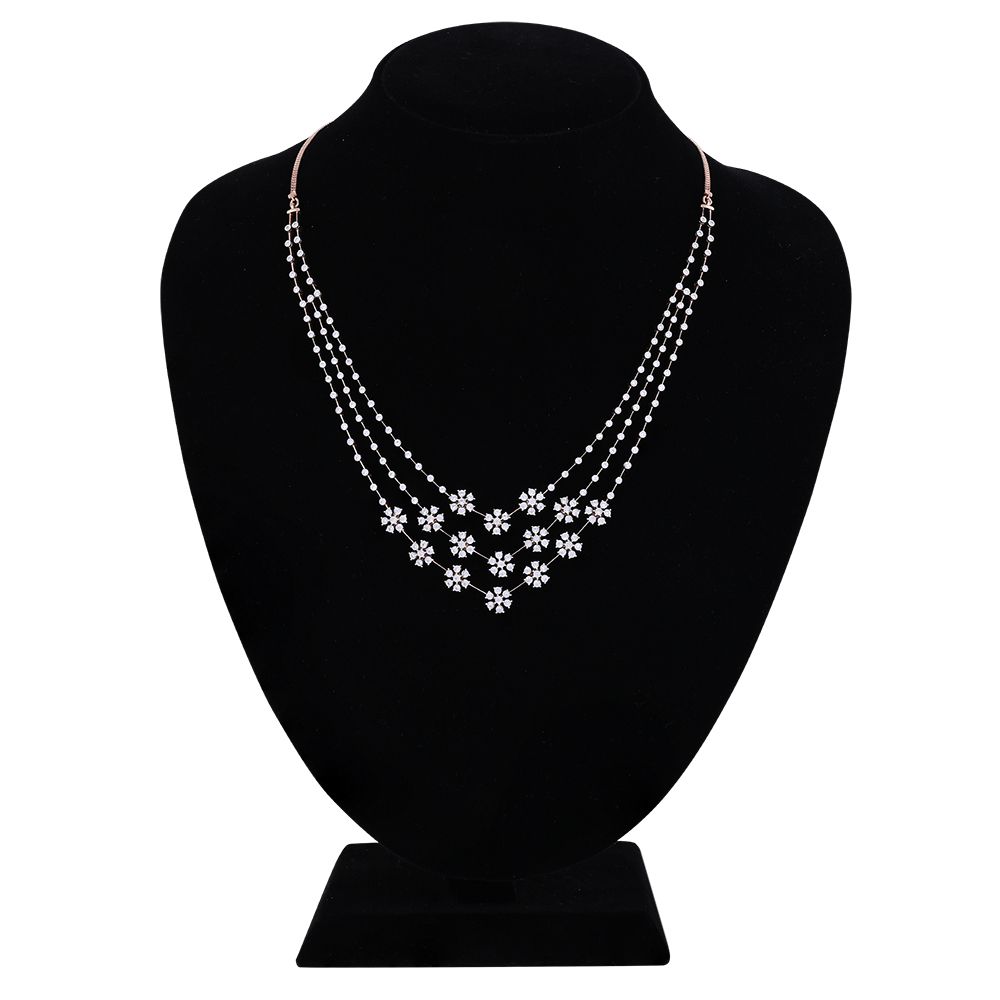 Brilliant Nakshatra Design Astra Diamond Necklace Set-All Jewellery-ANS24A12-D900X0C