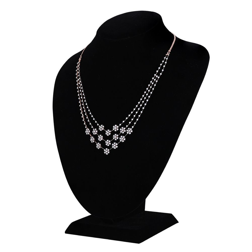 Brilliant Nakshatra Design Astra Diamond Necklace Set-All Jewellery-ANS24A12-D900X0C