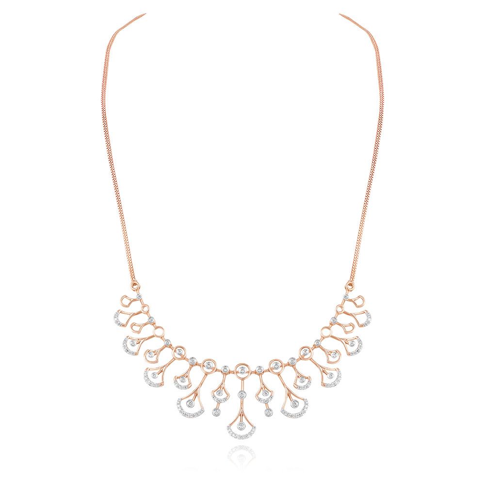 Statement Diamond Astra Necklace-Necklaces-ASN25A02-D900X1B