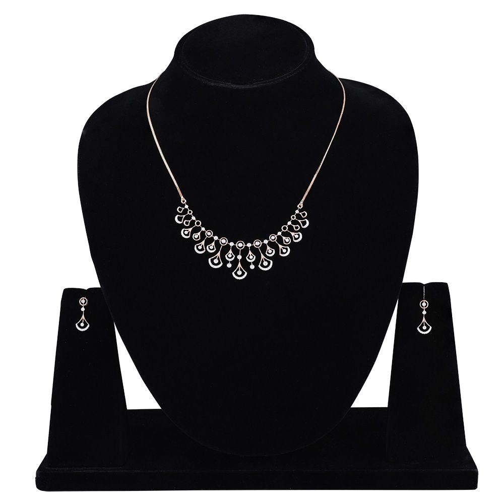 Statement Diamond Astra Necklace Set-All Jewellery-ANS25A02-D900X0B