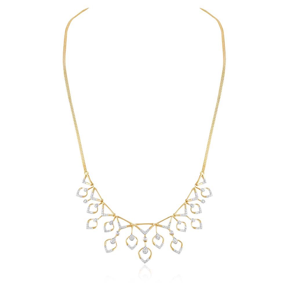 Timeless Astra Diamond Necklace-Necklaces-ASN25A06-D900R1B
