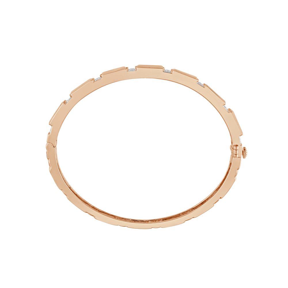 Contemporary 18KT Rose Gold Diamond Desired Bracelet-All Jewellery-BBF23A02