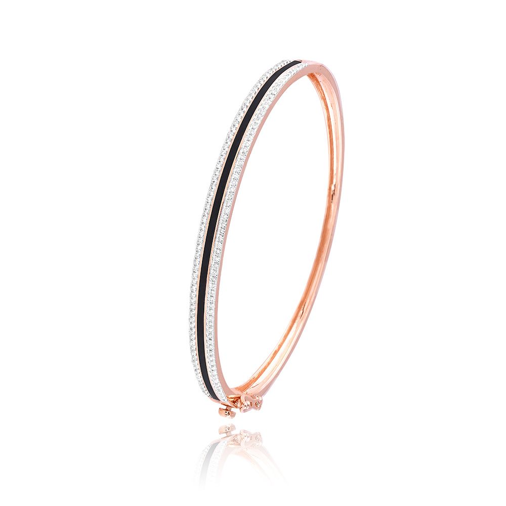 Radiant Black Diamond Bracelet-Bracelets-BBR25S06