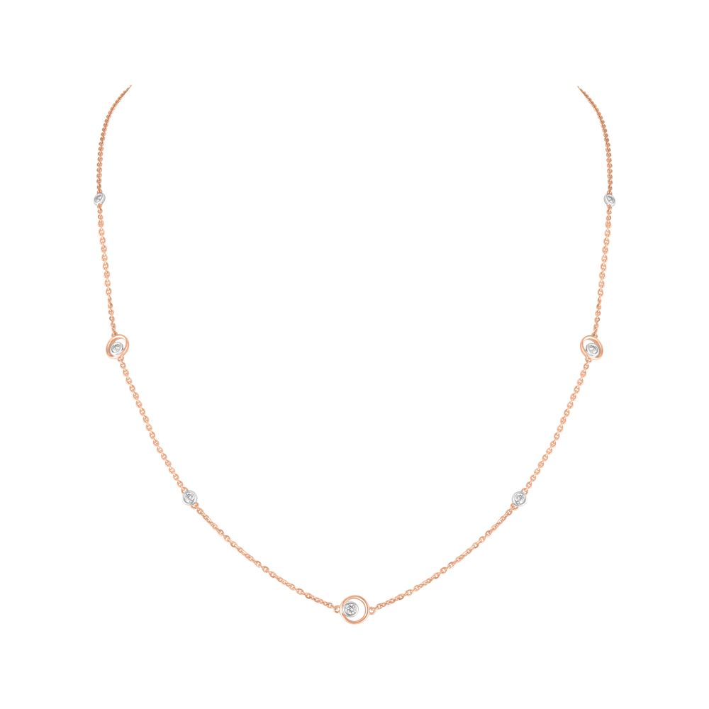 Gleaming Diamond Studded Desired Chain-Fathers day-BCH23003-D400XEB