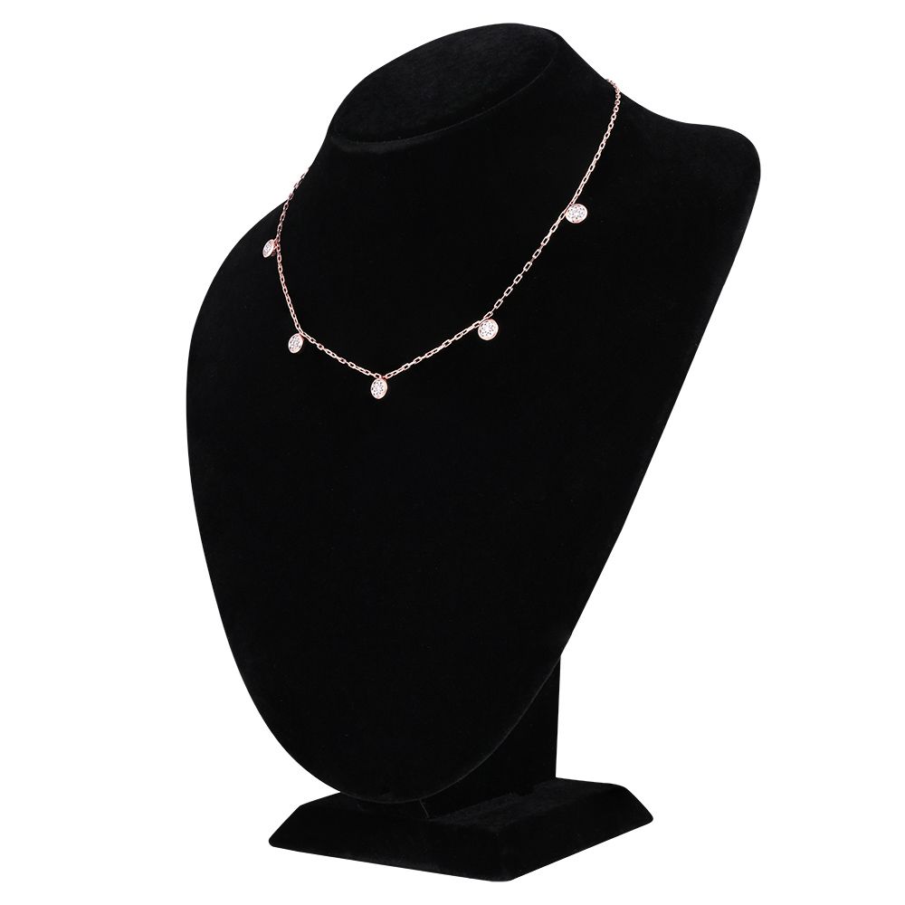 Shimmering Elegance Diamond Necklace-Necklaces-BNK25C01-D400X1B