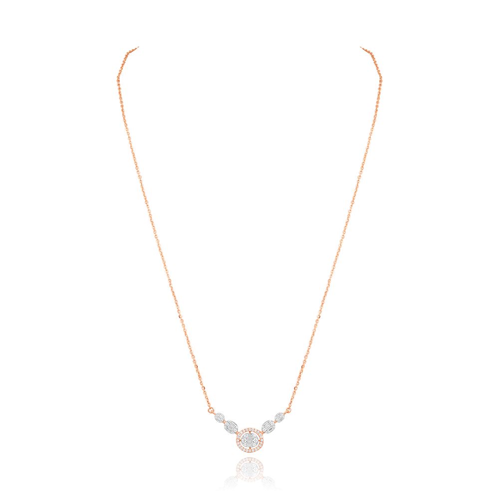 Radiant Allure Diamond Necklace-Necklaces-BNK25C06-D300X1B