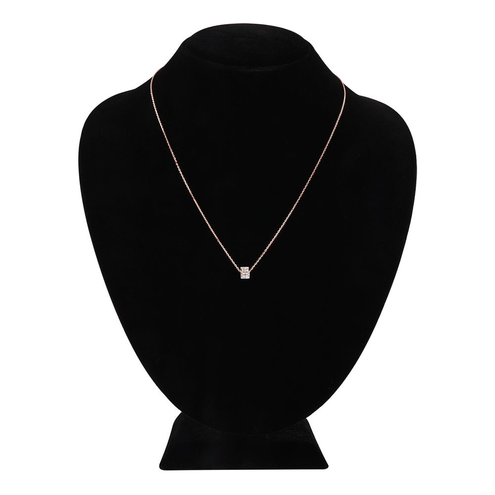Modern Radiant Finish Chain Necklace-Necklaces-BNK25C11-D400X0C