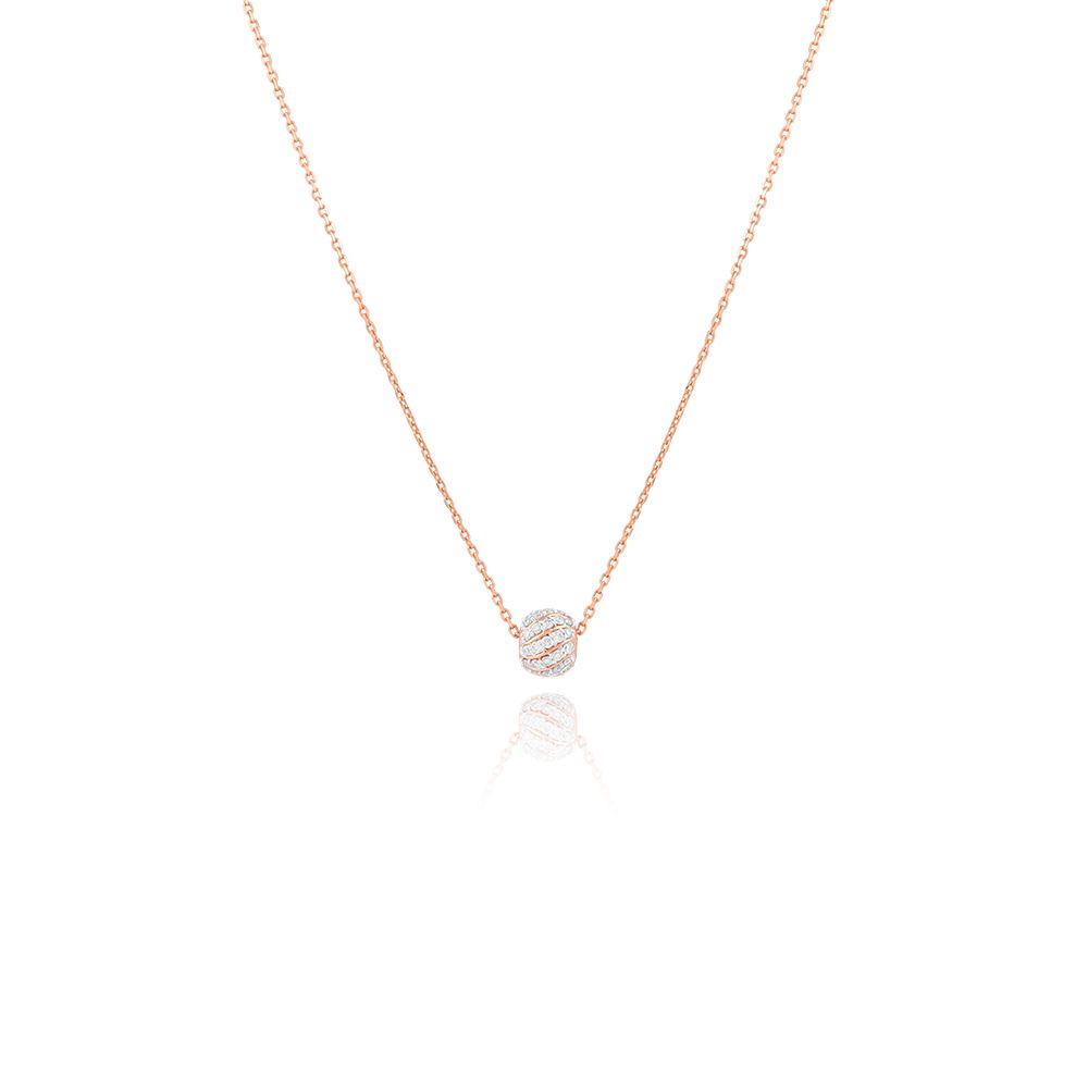 Modern Delicate Finish Chain Necklace-Necklaces-BNK25C13-D400X0C