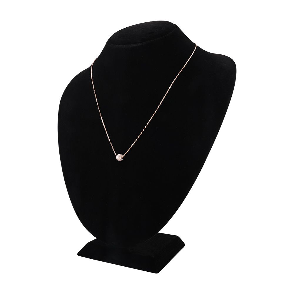 Modern Delicate Finish Chain Necklace-Necklaces-BNK25C13-D400X0C