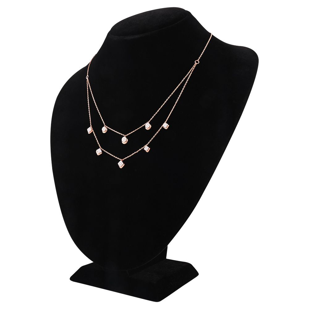 Timeless Finish Elegance Multi-Layer Necklace-Necklaces-BNK26C02-D400X1C