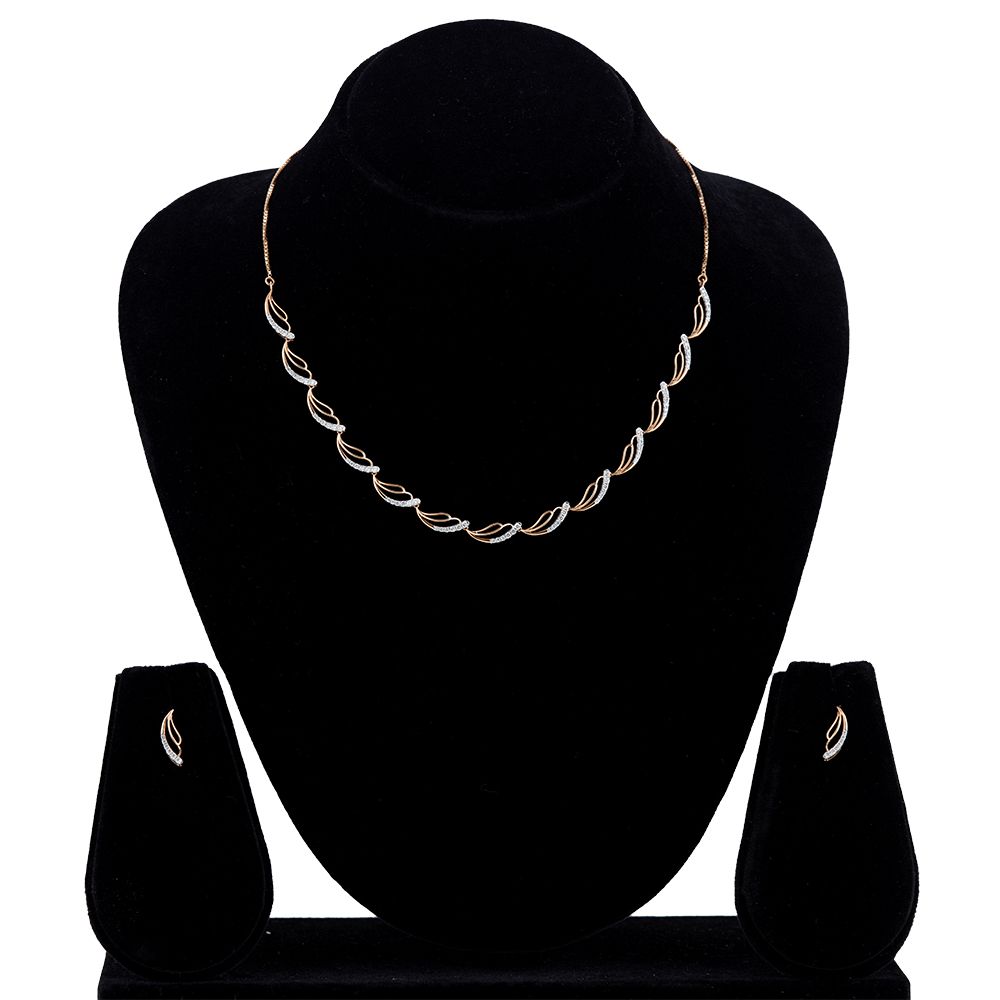 Classic Brilliance Diamond Necklace Set-All Jewellery-BNS23A11-D400X0B