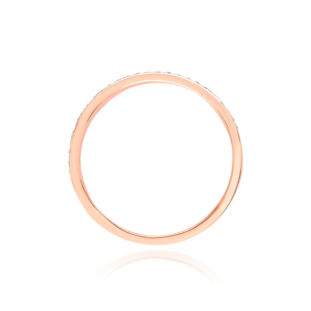 Shimmering Enameled Diamond Ring-Rings-BRG25K03