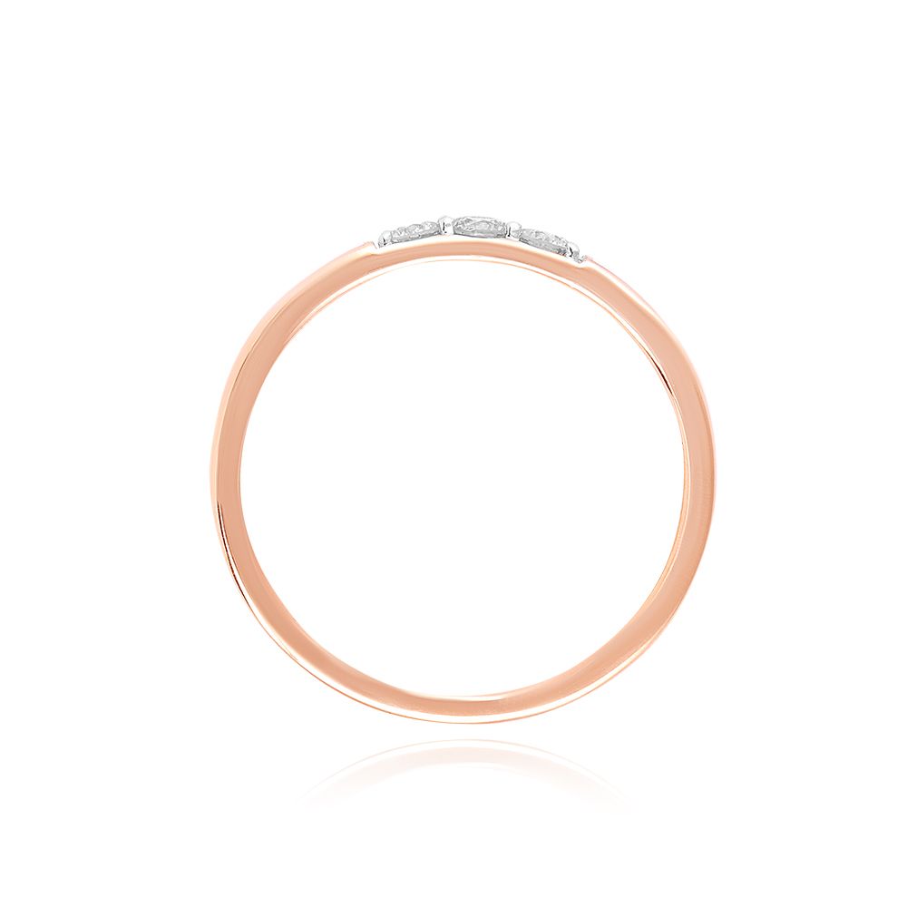 Chic Enameled Diamond Ring-Rings-BRG25K05