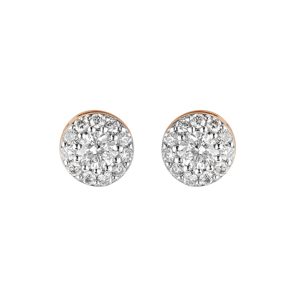 Radiant Rose Gold and Diamond Desired Necklace Set-Necklace Sets-BNS23A14-D400X0B