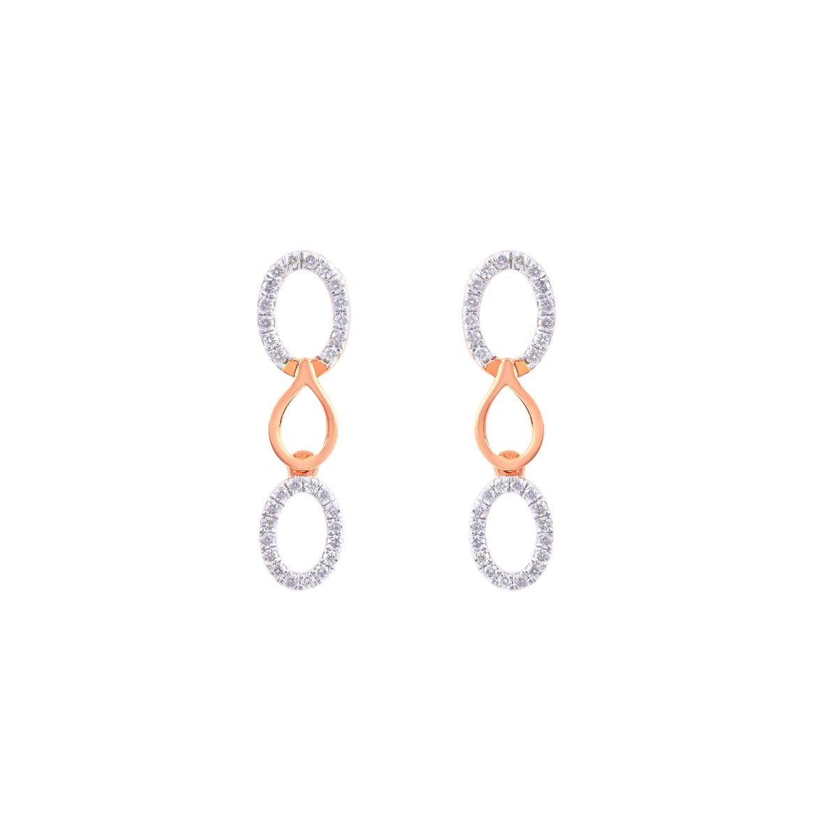 Geometric Design Diamond Necklace Set-All Jewellery-BNS24A09-D900X2C