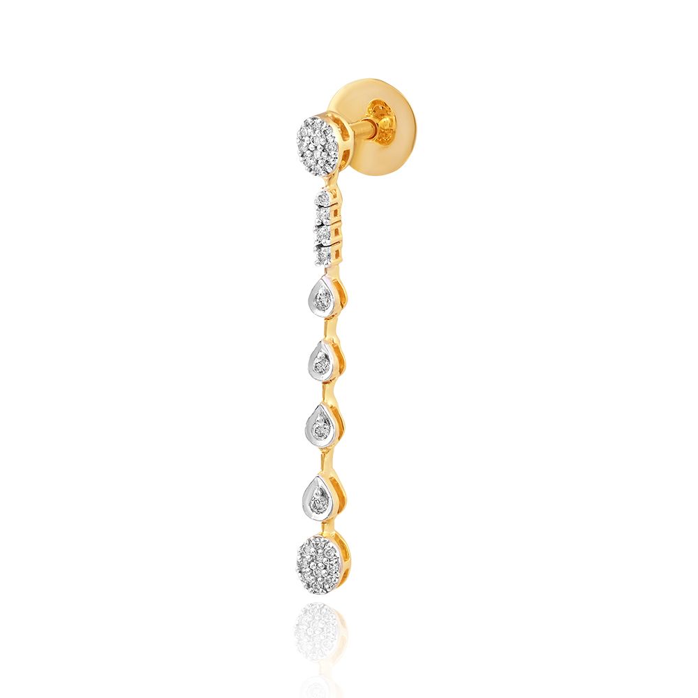 Grace Of Diamonds Drop Earrings-Diamond-BSE25A02-D400R2B