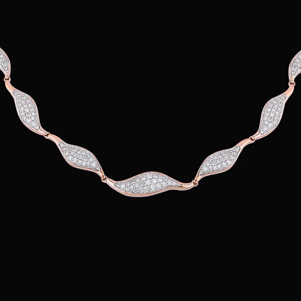 Timeless Radiance Diamond Necklace Set-All Jewellery-BNS23002-D400X0B