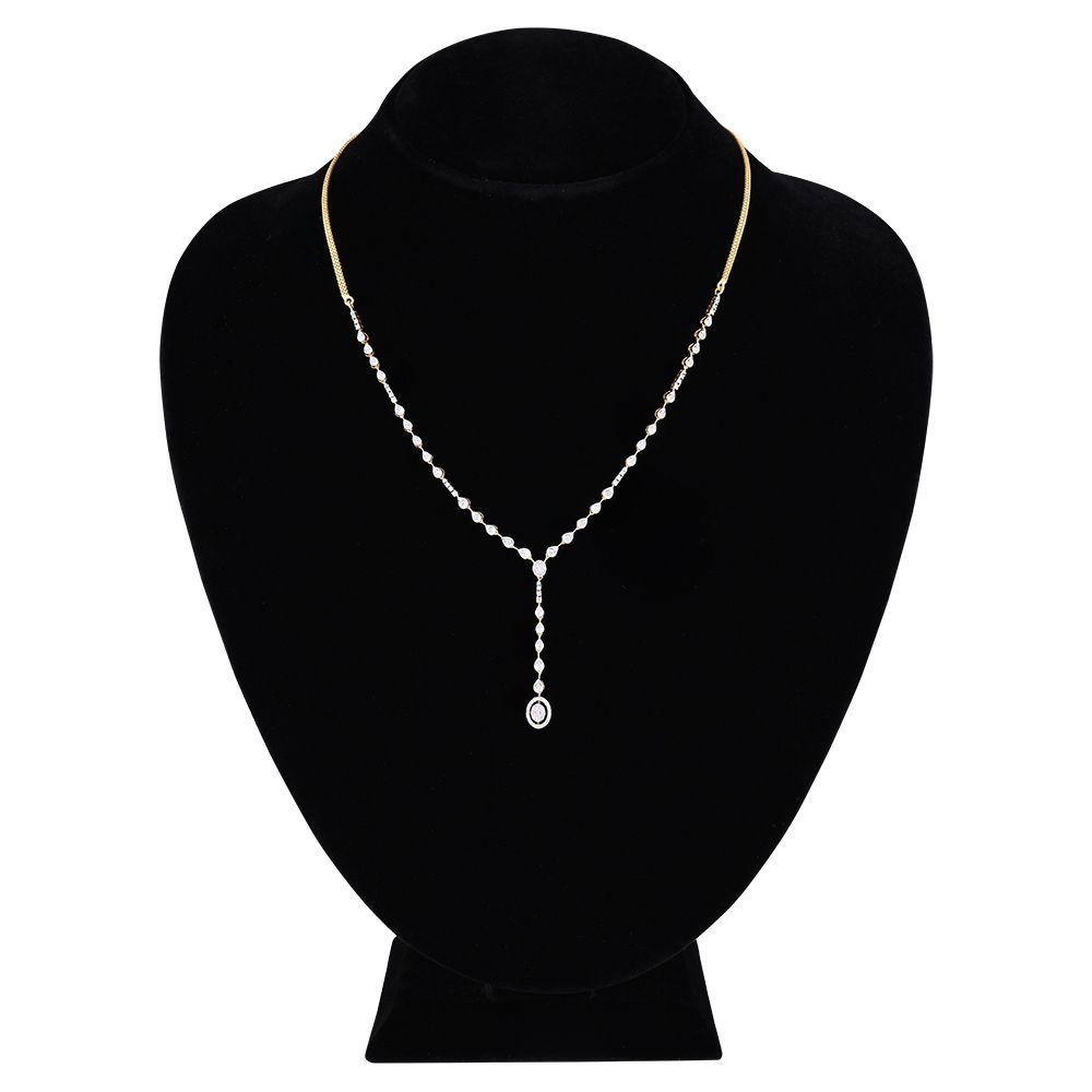 Grace Of Diamonds Lariat Necklace -Diamond-BSN25A02-D400R1B