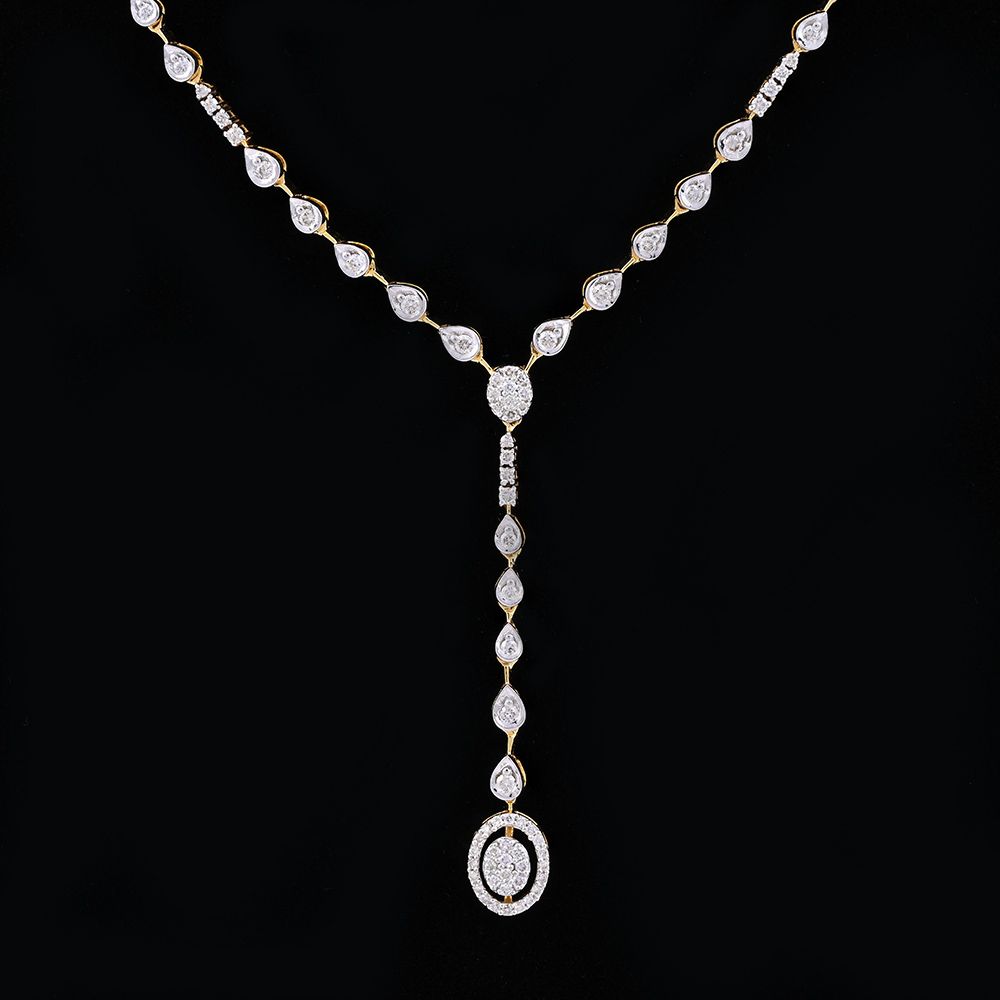 Grace Of Diamonds Lariat Necklace -Diamond-BSN25A02-D400R1B