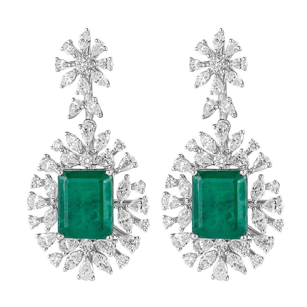 Bejewelled Yellow Gold and Diamond Necklace Set-Necklace Sets-CNS23A12-D326W0B