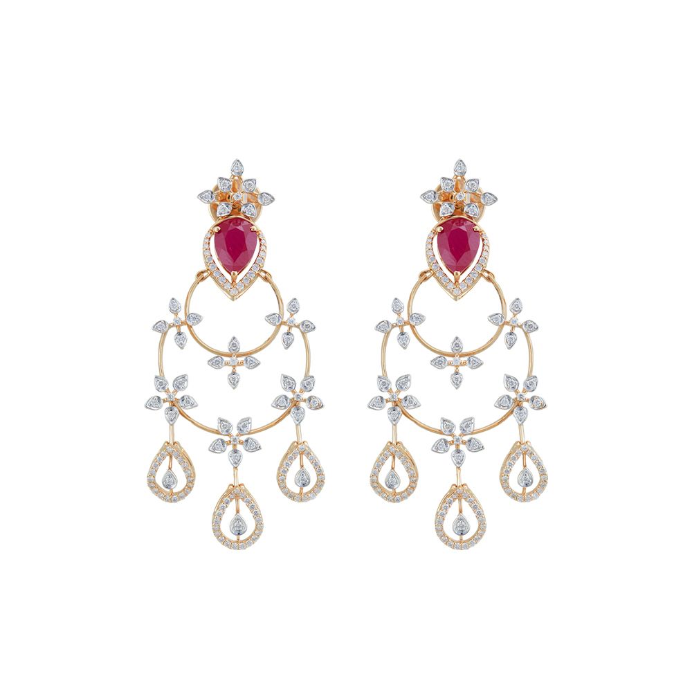 Divine Splendor Diamond Necklace Set-All Jewellery-CNS24A04-D310X0B