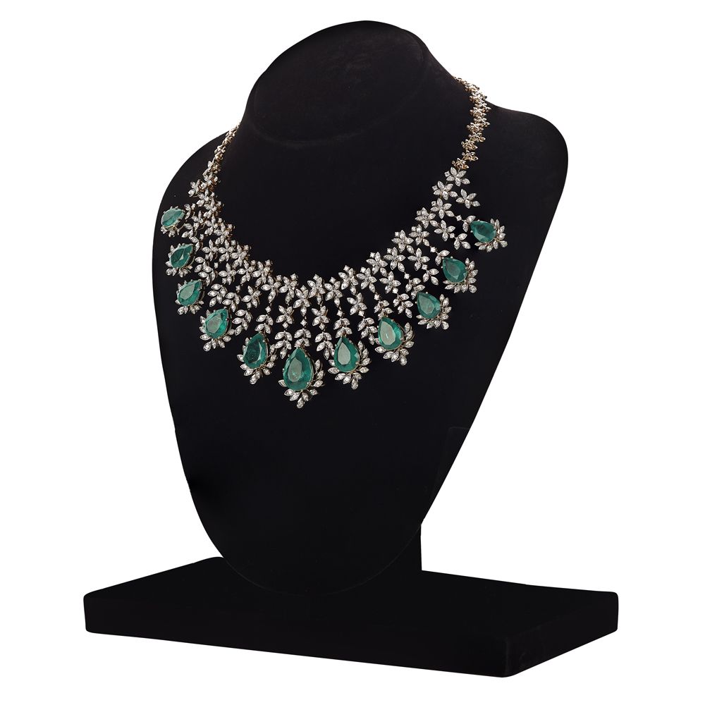 Brilliant Rose Gold and Diamond Necklace-Necklaces-CSN23A30-D326X2B