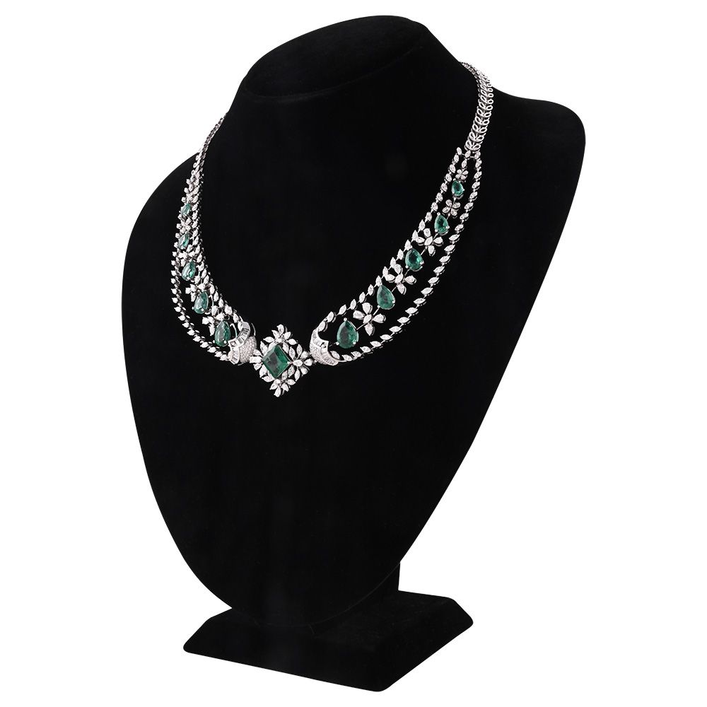 Graceful Diamond Bridal Necklace-Shop By Gender-CSN25A73-D342W2C