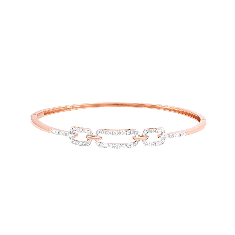 Rose Petal Diamond Bracelet-Bracelets-EBF24O07