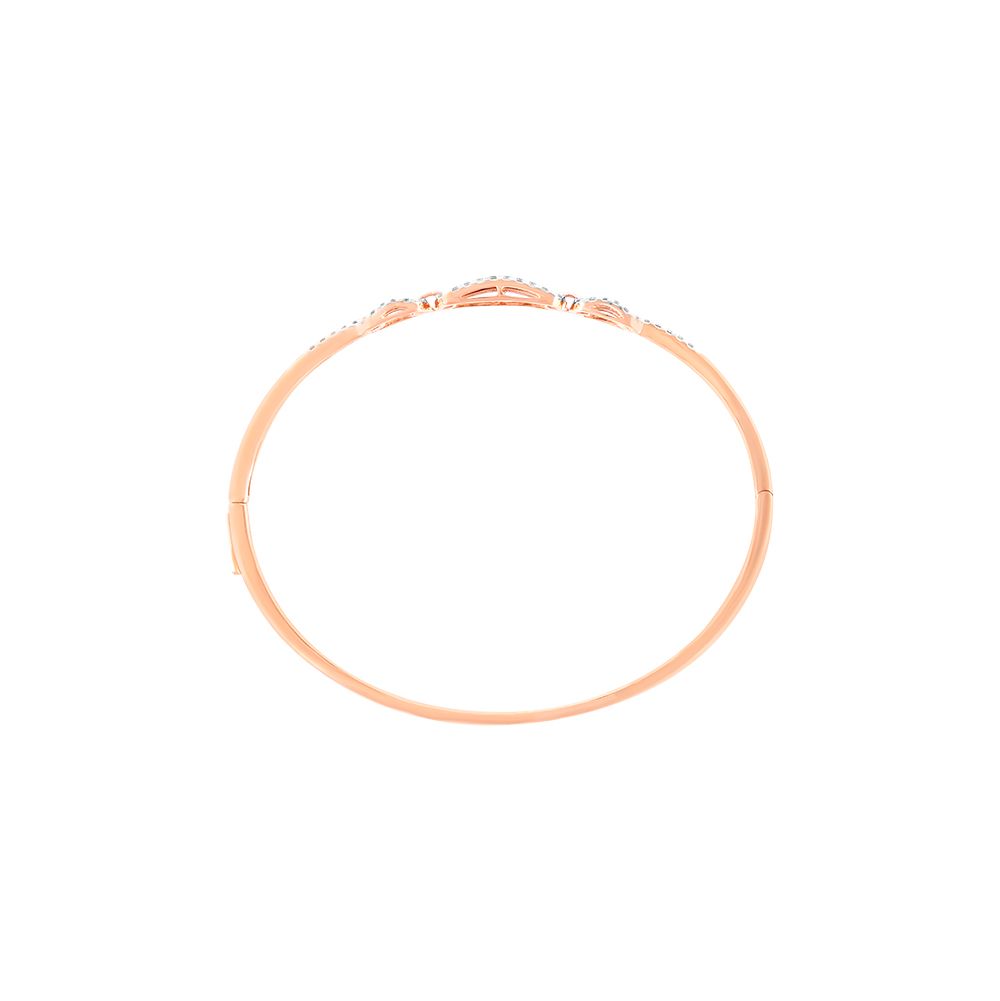 Rose Petal Diamond Bracelet-Bracelets-EBF24O07