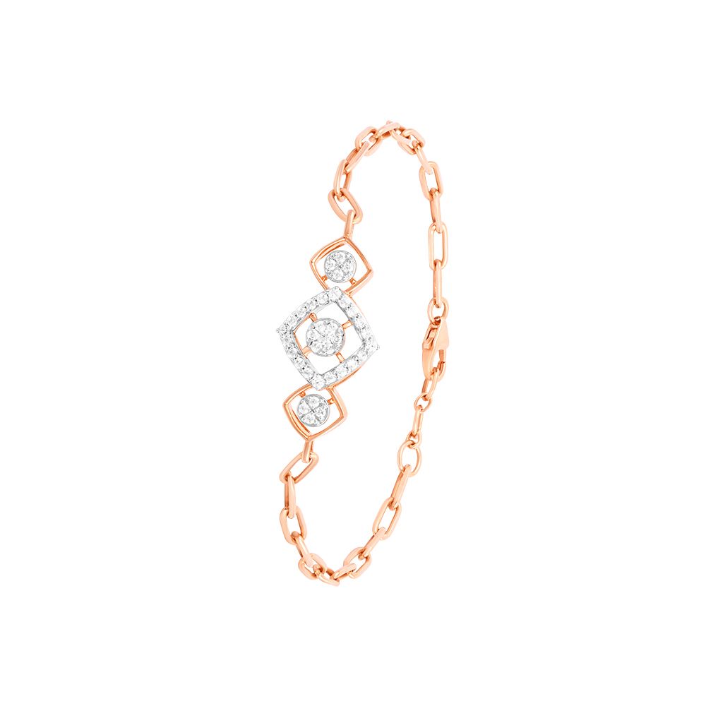 Champagne Sparkle Diamond Bracelet-Bracelets-EBR24S05