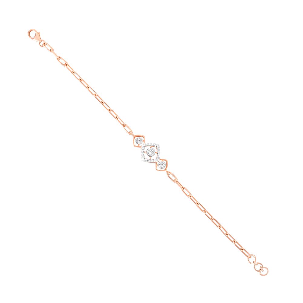 Champagne Sparkle Diamond Bracelet-Bracelets-EBR24S05