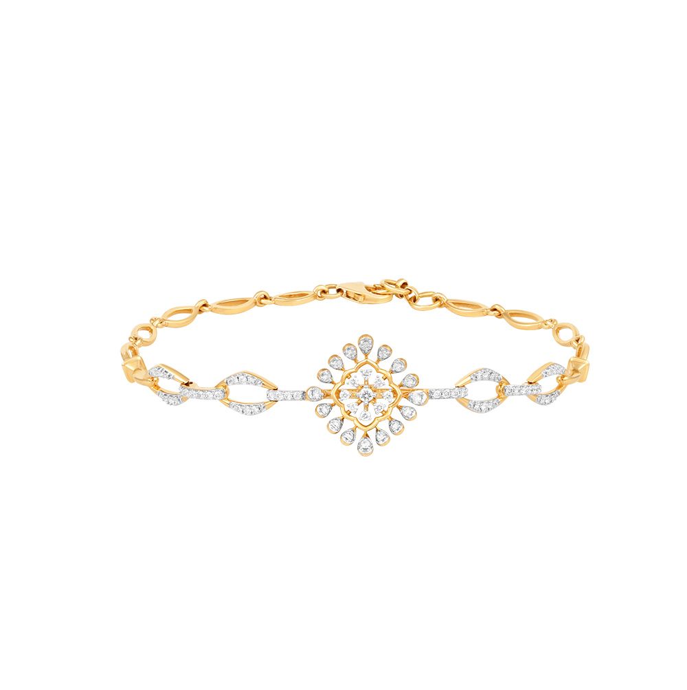 Golden Glow Workwear Diamond Bracelet-All Jewellery-EBR24S08