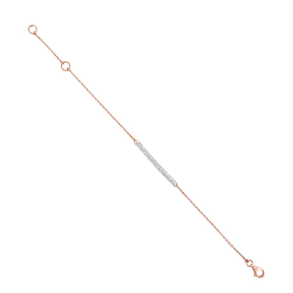 Sparkling Everyday Chain Bracelet-Bracelets-EBR24S11