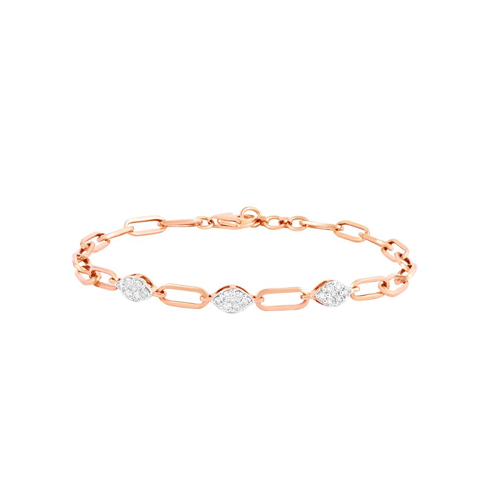 Opulent Paper Clip Bracelet For Women-Bracelets-EBR24S15-D600XAC