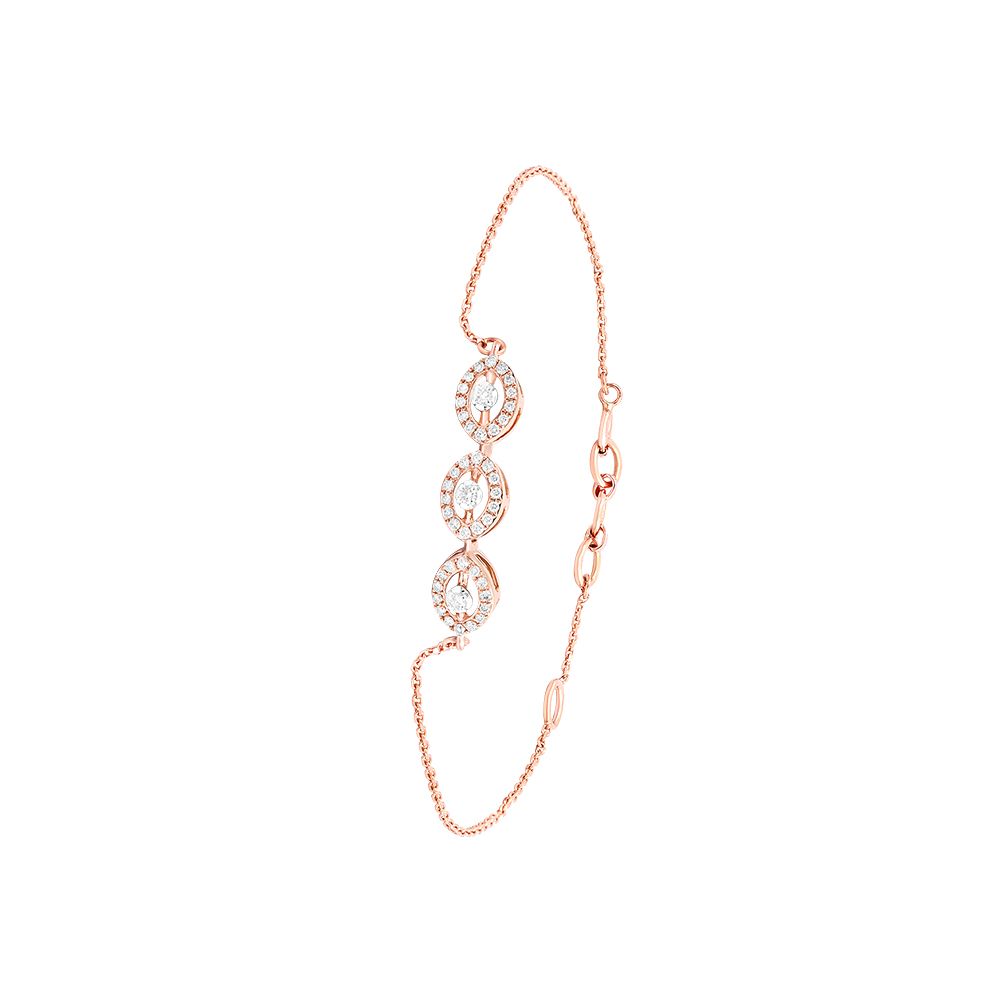 Evil Eye Diamond Chain Bracelet-Bracelets-EBR24S19