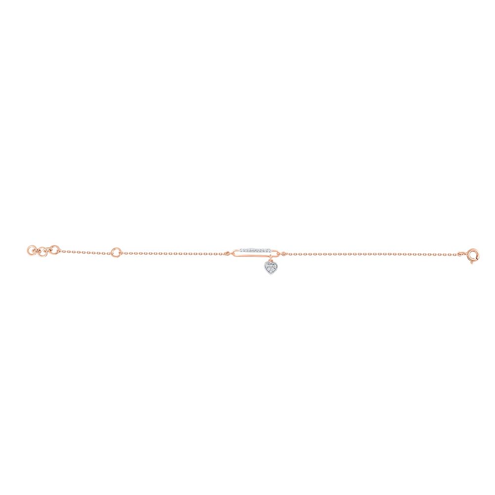 Gorgeous 18KT Rose Gold Women Bracelet-Bracelets-EBR24S20