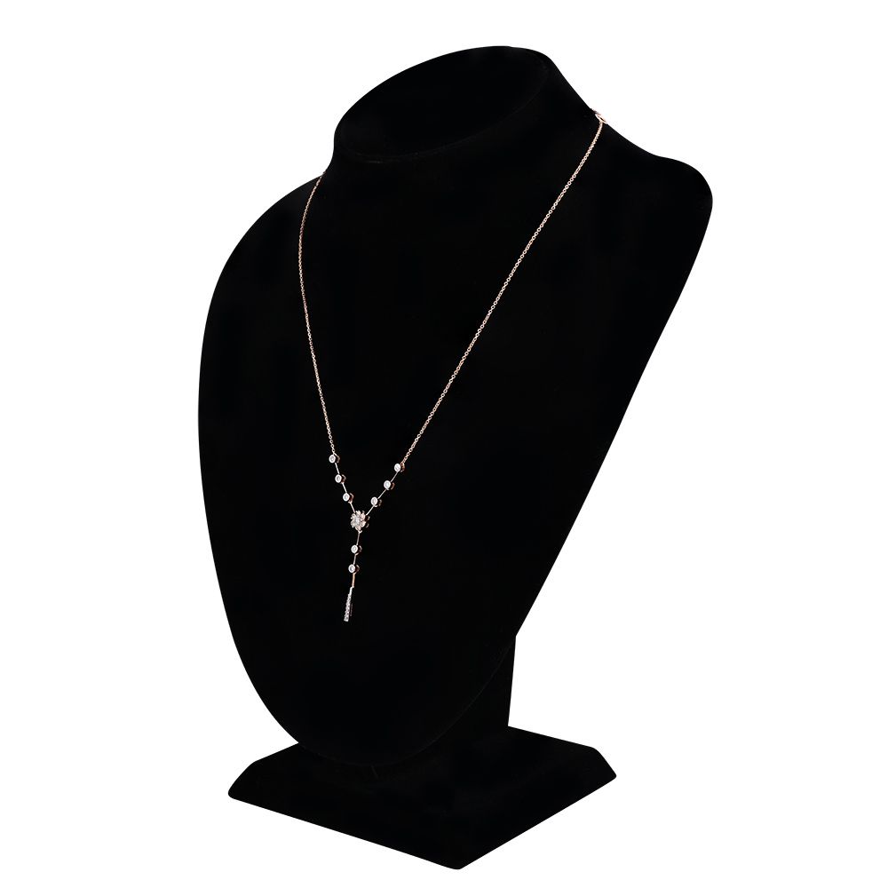 Sleek Diamond Lariat Necklace-Necklaces-ENK24C01-D400X1C