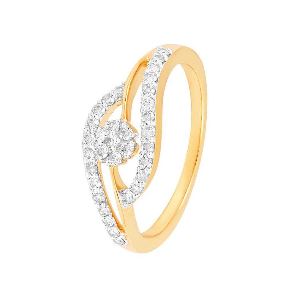 Sunshine Splendor 14KT Womens Ring-Rings-ERG24K09