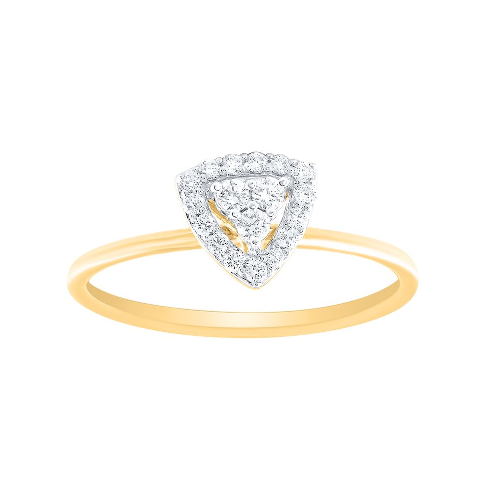 Golden Gleam 14KT Womens Ring-Rings-ERG24K12