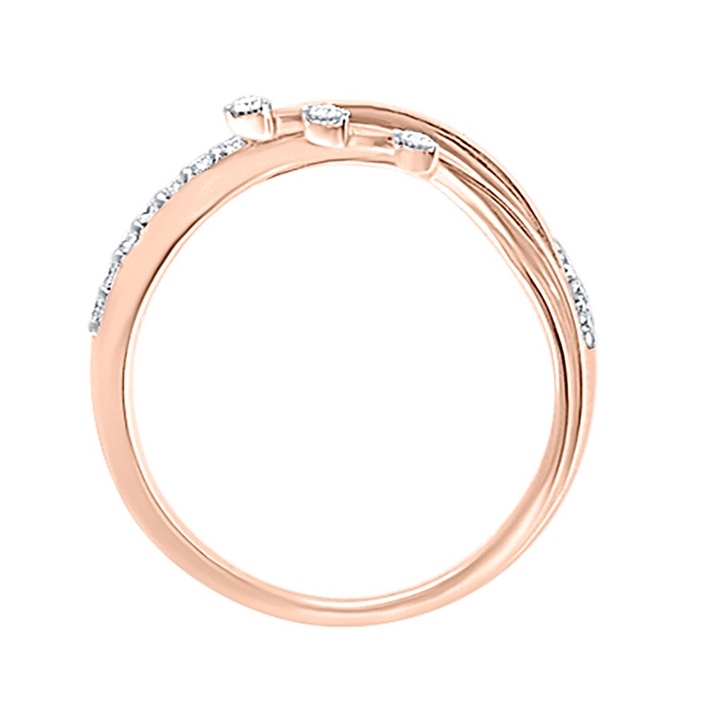 Stunning 14KT Rose Gold Women Ring-Rings-ERG24K14